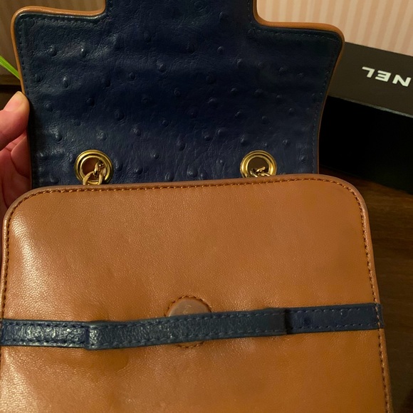 Vintage Zac Posen Stamped Leather Crossbody - Picture 6 of 9